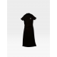 Puma Γυναικείο Ribbed Maxi Φόρεμα Μαύρο Vintage Sport Style / Pre-Owned